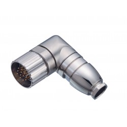 99 4631 70 19 M23 male angled connector